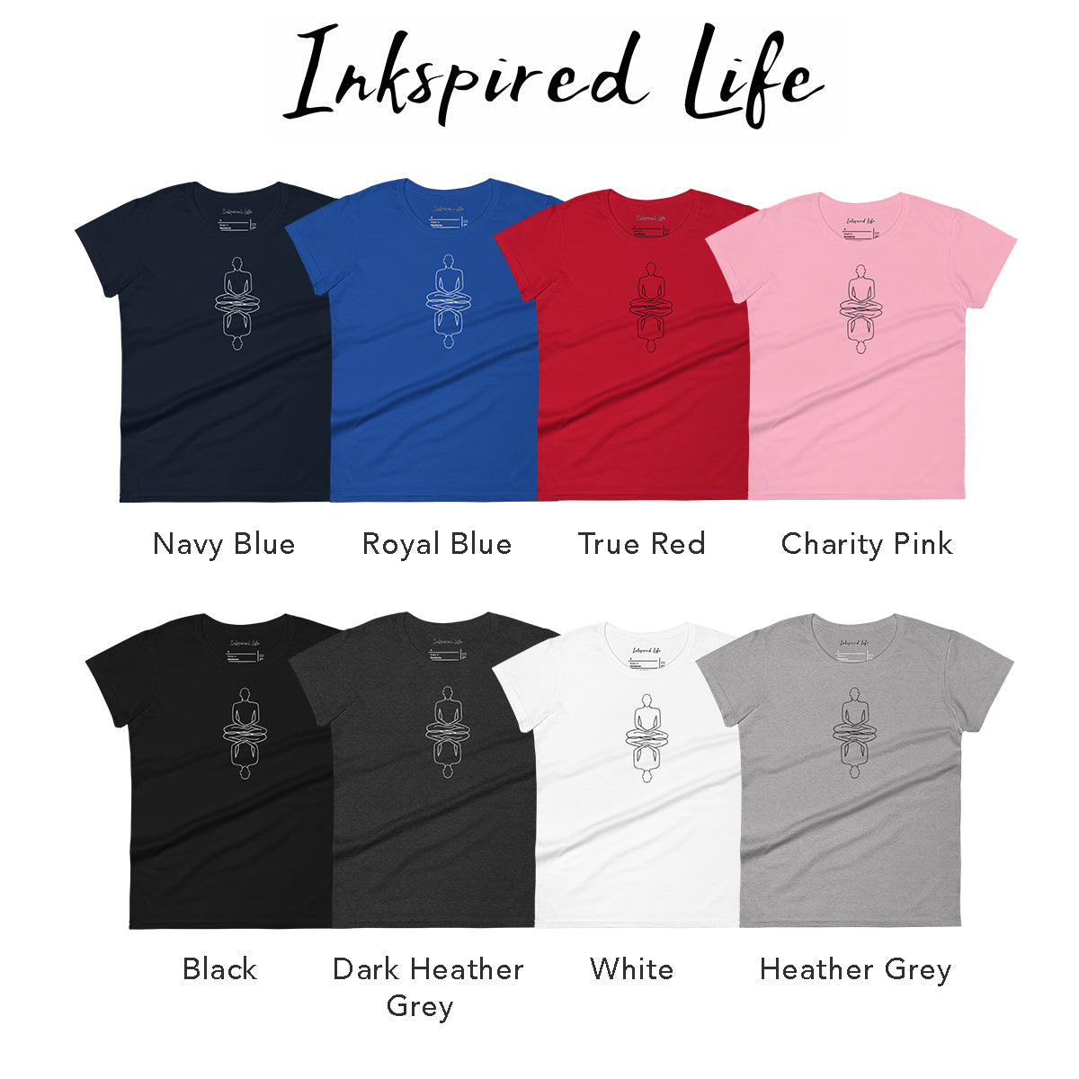 Women's Fit Cotton Tee - 8 colors