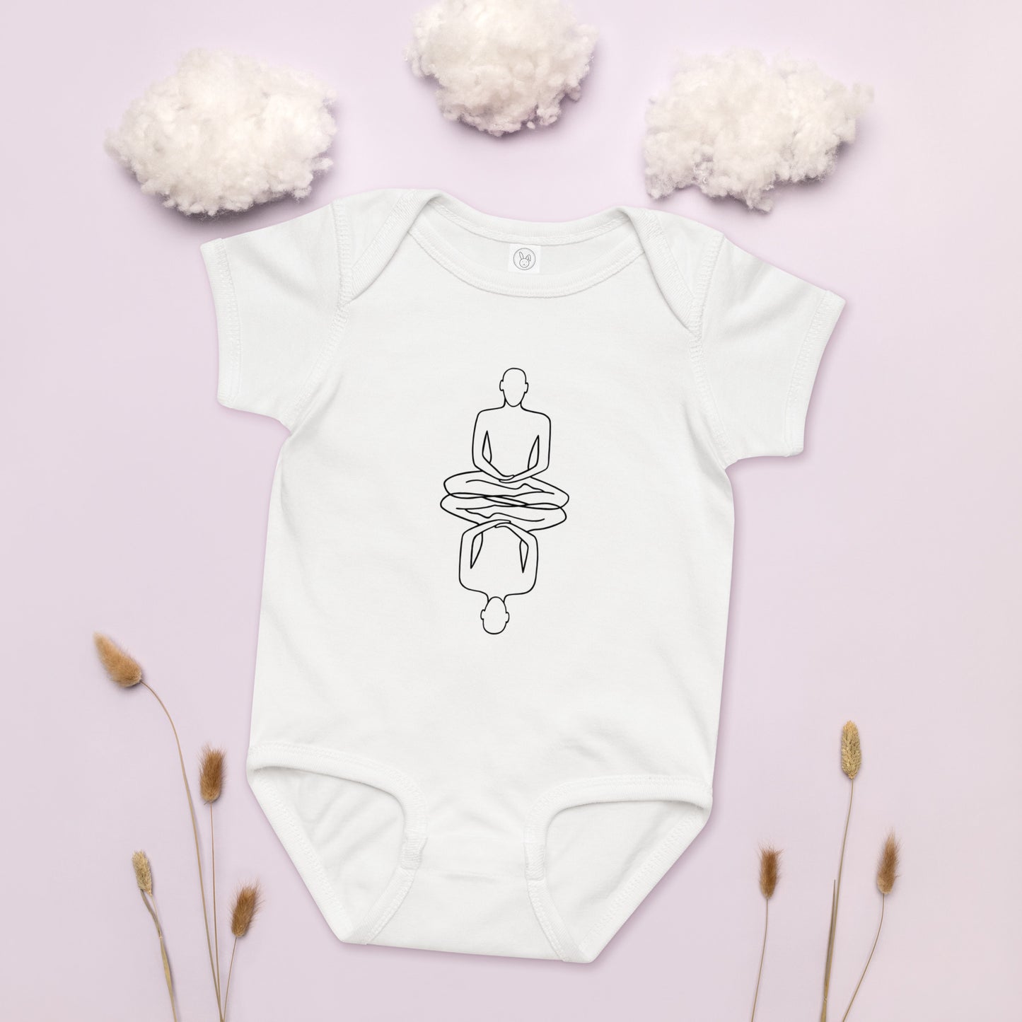 Short Sleeve Meditator Onesie - 7 colors