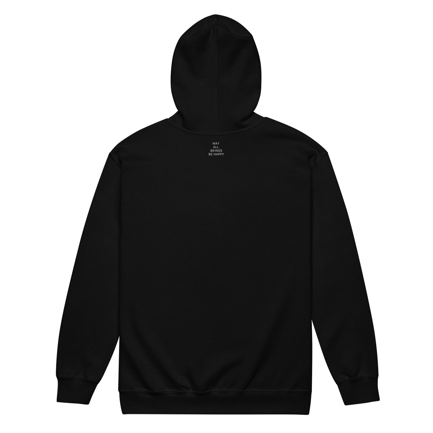 Full-Zip Hoodie, May All Beings Be Happy - 7 colors