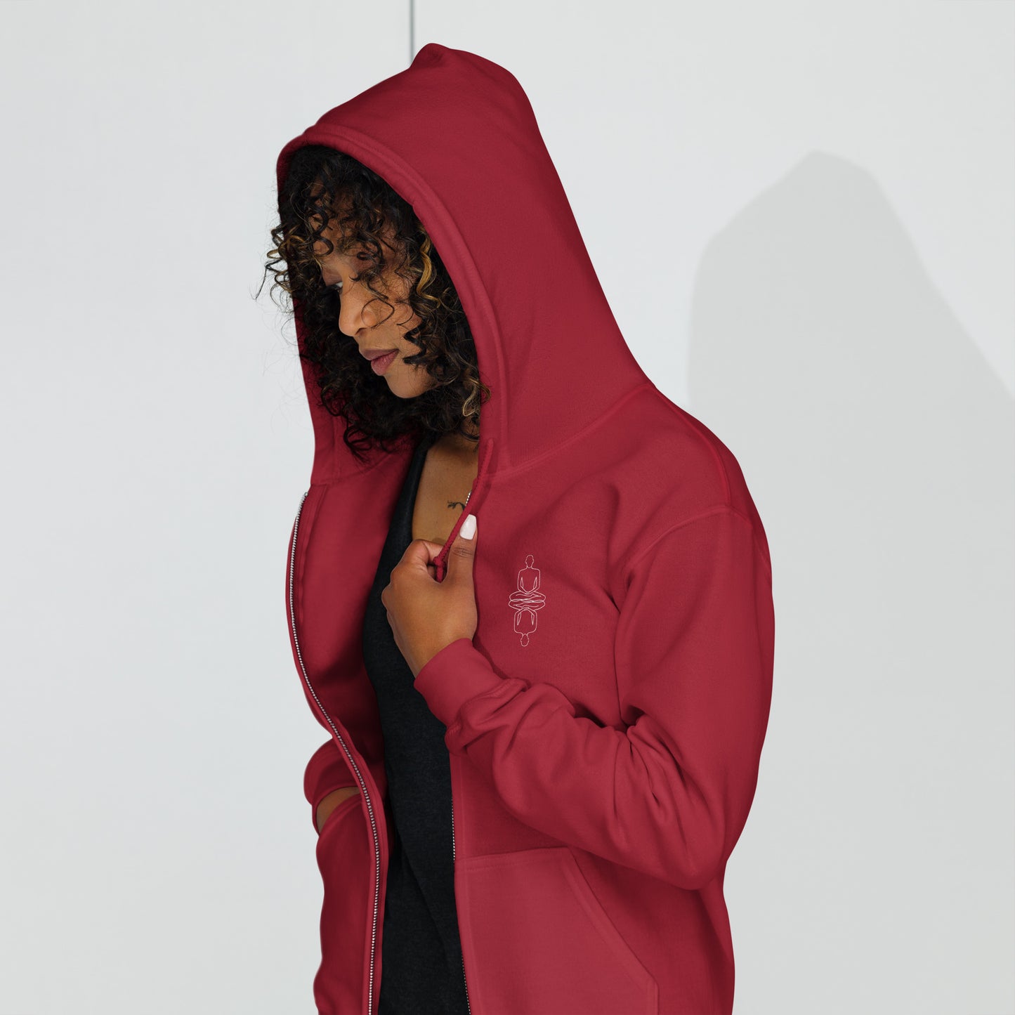 Full-Zip Hoodie, May All Beings Be Happy - 12 colors