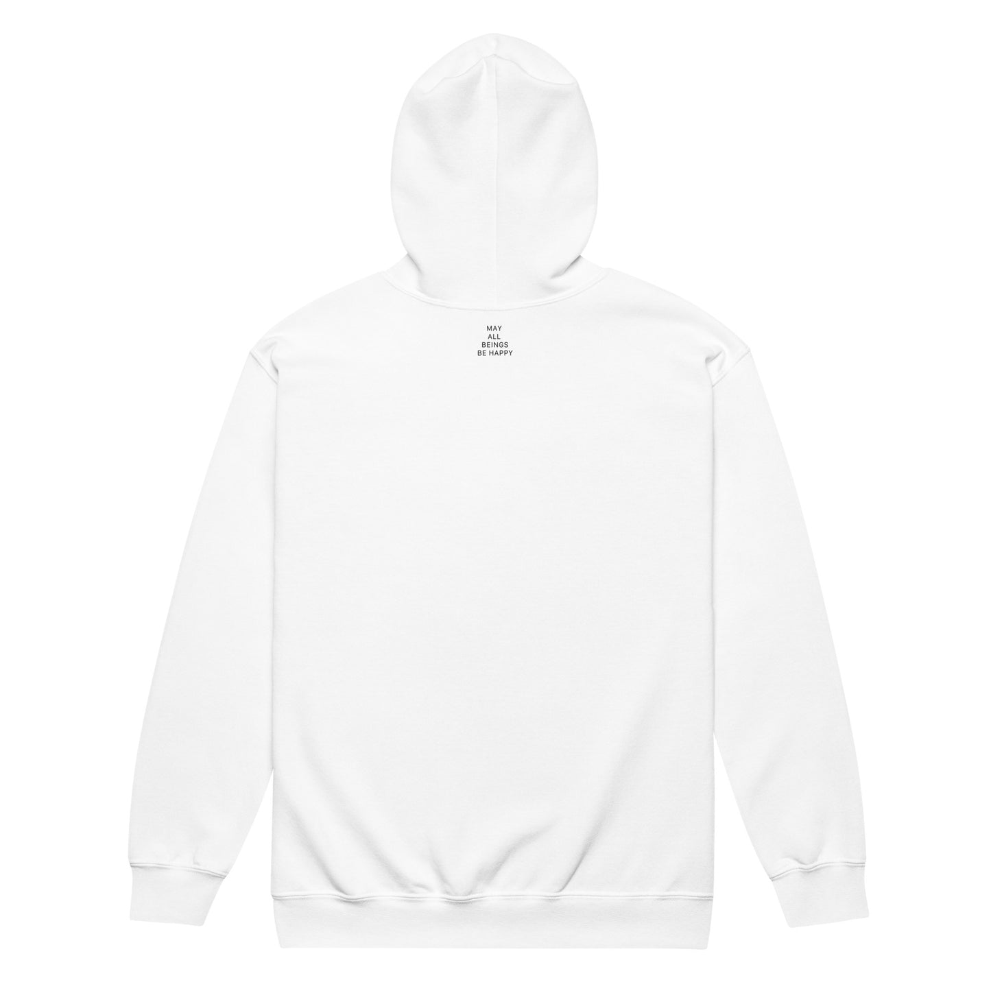 Full-Zip Hoodie, May All Beings Be Happy - 7 colors