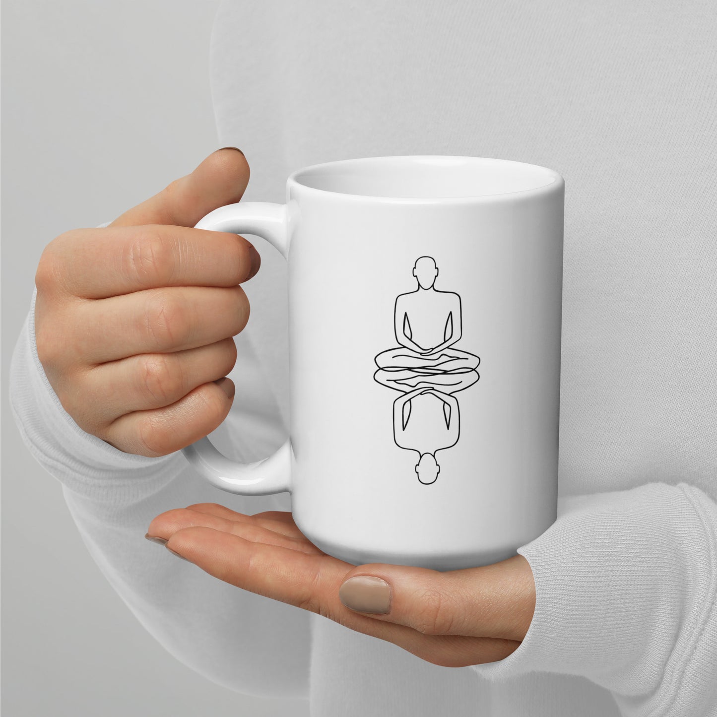 May All Beings Be Happy 15 oz Mug