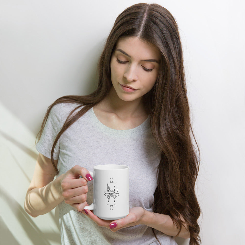 May All Beings Be Happy 15 oz Mug